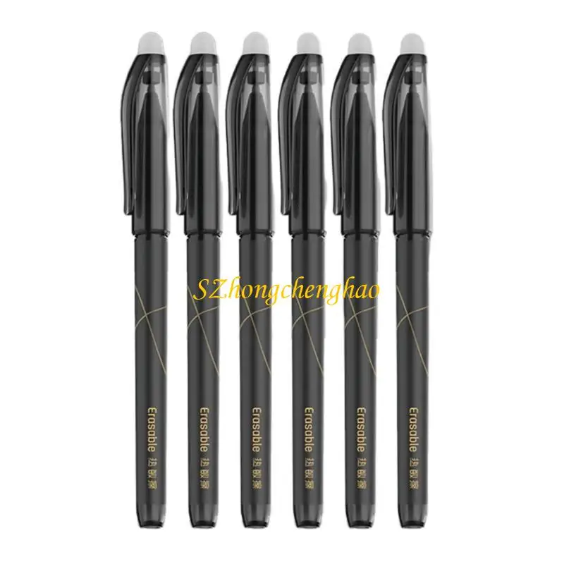 6Pcs Erasable Gel Pen Gel Pen 0.5mm Tip, Smooth to Write Quick Drying Gel Pen Office Signing Pen for Student Teacher 601D
6Pcs Erasable Gel Pen Gel Pen 0.5mm Tip, Smooth to Write Quick Drying Gel Pen Office Signing Pen for Student Teacher 601D