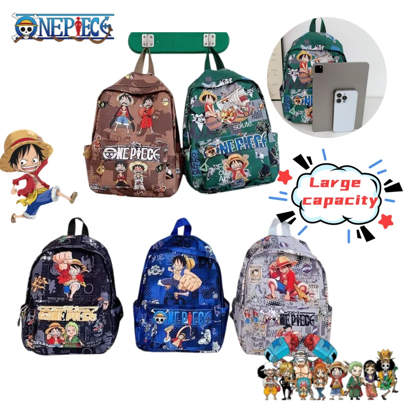 One Piece Luffy & Chopper Cartoon Pattern Backpack Creative and Personalized Large Capacity Lightweight, Versatile Student Bag
One Piece Luffy & Chopper Cartoon Pattern Backpack Creative and Personalized Large Capacity Lightweight, Versatile Student Bag