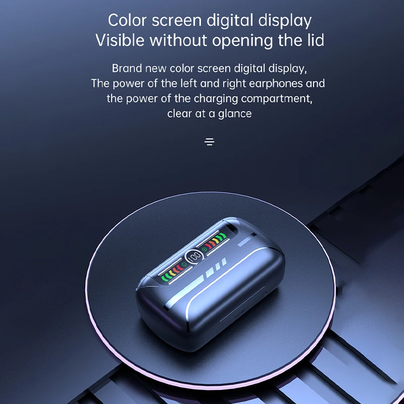 Wireless Bluetooth 5.3 Headset Binaural Color Screen Mini Small In-earbud Sports Universal Headset Waterproof HD Calling CVC 8.0
Wireless Bluetooth 5.3 Headset Binaural Color Screen Mini Small In-earbud Sports Universal Headset Waterproof HD Calling CVC 8.0
