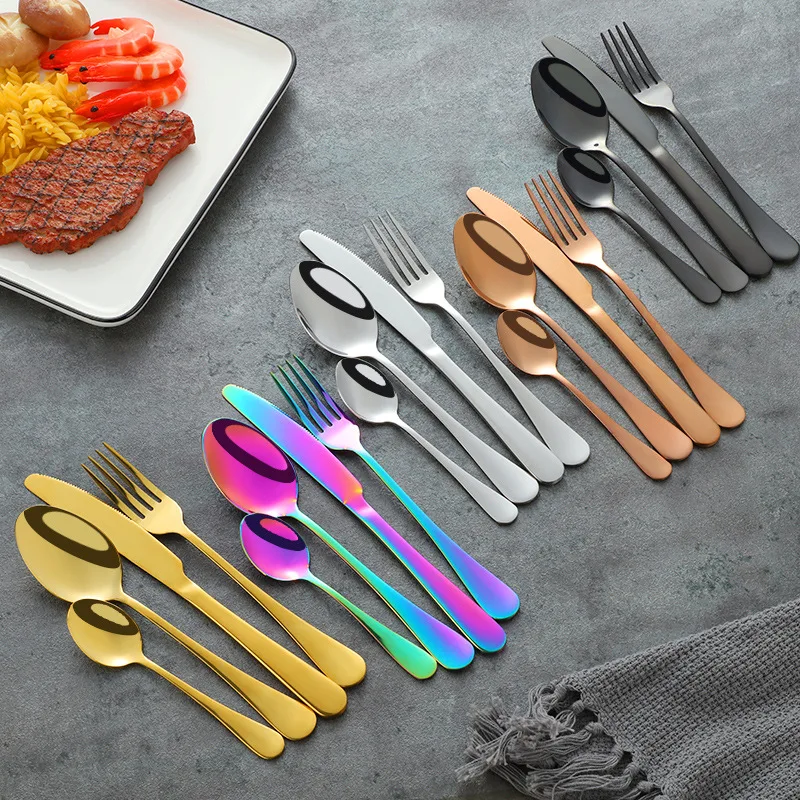 24pcs Black/Gold Silverware Set with Steak Knives Forks Spoons,Stainless Steel Tableware Cutlery Service for 6,Dishwasher Safe
24pcs Black/Gold Silverware Set with Steak Knives Forks Spoons,Stainless Steel Tableware Cutlery Service for 6,Dishwasher Safe