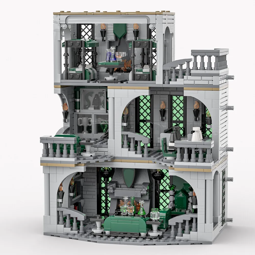 MOC-154155 Common Room and Dorm Model with Interior Building Toys Set 1385 Parts
MOC-154155 Common Room and Dorm Model with Interior Building Toys Set 1385 Parts
