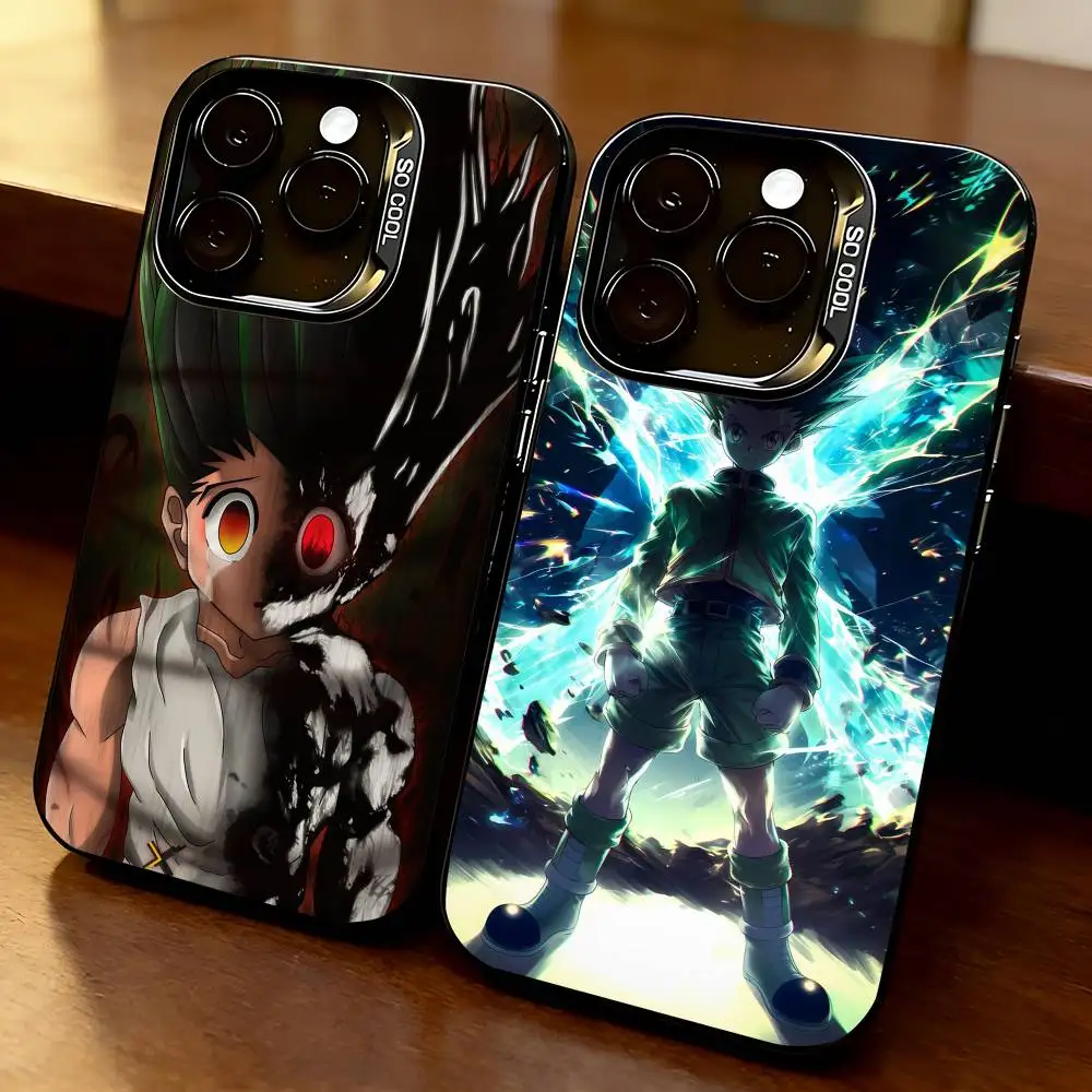 Gon Freecss HXH-h X Hunter Phone Case For iPhone 17,16,15,14,13,12,11 Plus,Pro Max,XS,Colored Silver Plated Inside Cover
Gon Freecss HXH-h X Hunter Phone Case For iPhone 17,16,15,14,13,12,11 Plus,Pro Max,XS,Colored Silver Plated Inside Cover