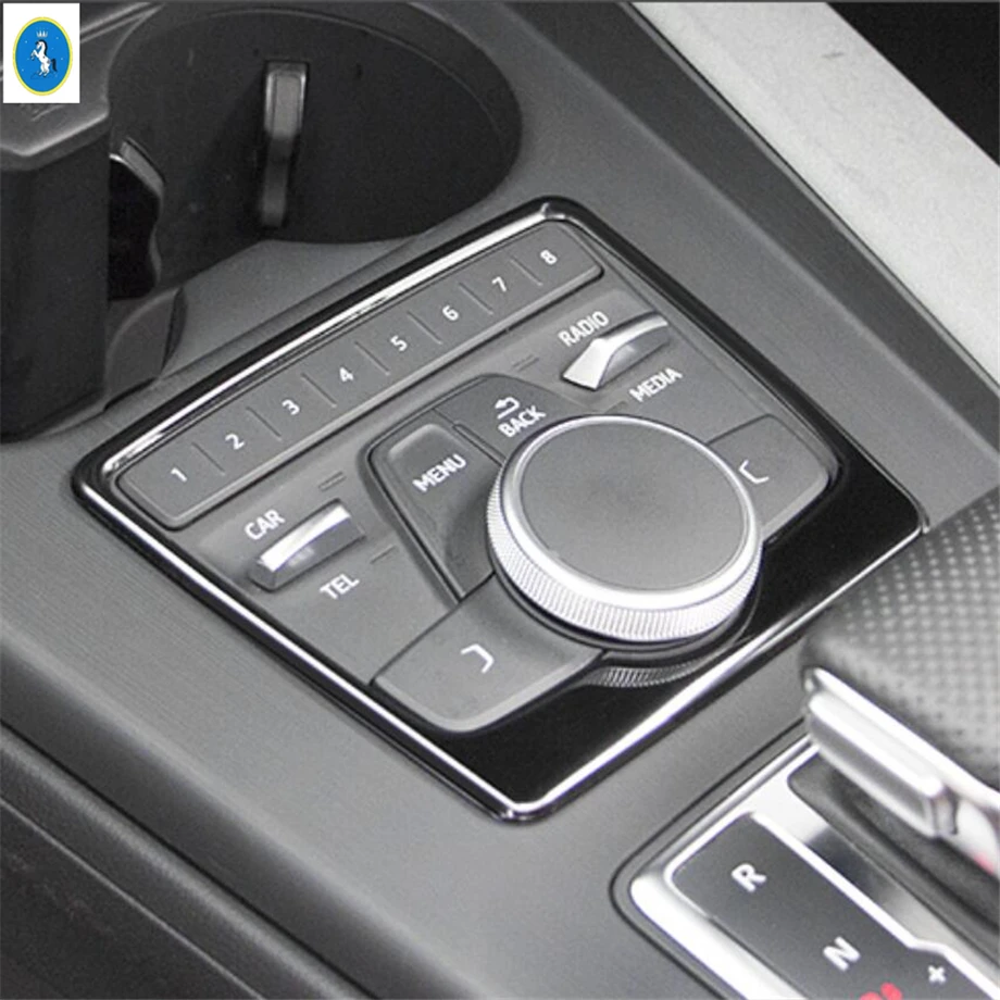 Black Brushe Car Accessories Central Control Multimedia Gear Shift Box Decor Panel Cover Trim Fit For Audi A4 A5 B9 2016 - 2021
Black Brushe Car Accessories Central Control Multimedia Gear Shift Box Decor Panel Cover Trim Fit For Audi A4 A5 B9 2016 - 2021