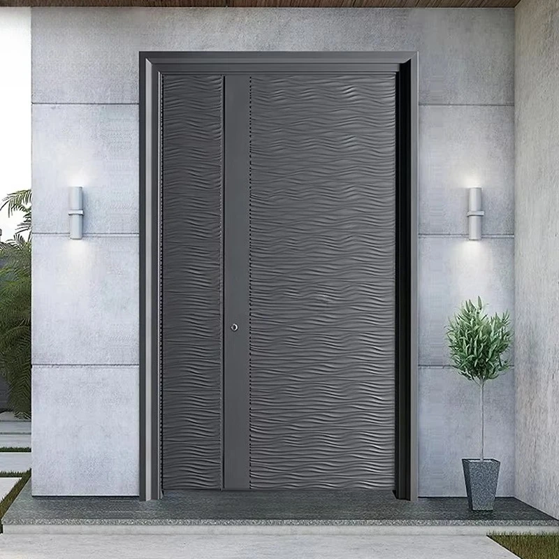 2025 American Proof Double Doors Aluminium Steel Front Electric Pivot Door With Smart Lock
2025 American Proof Double Doors Aluminium Steel Front Electric Pivot Door With Smart Lock