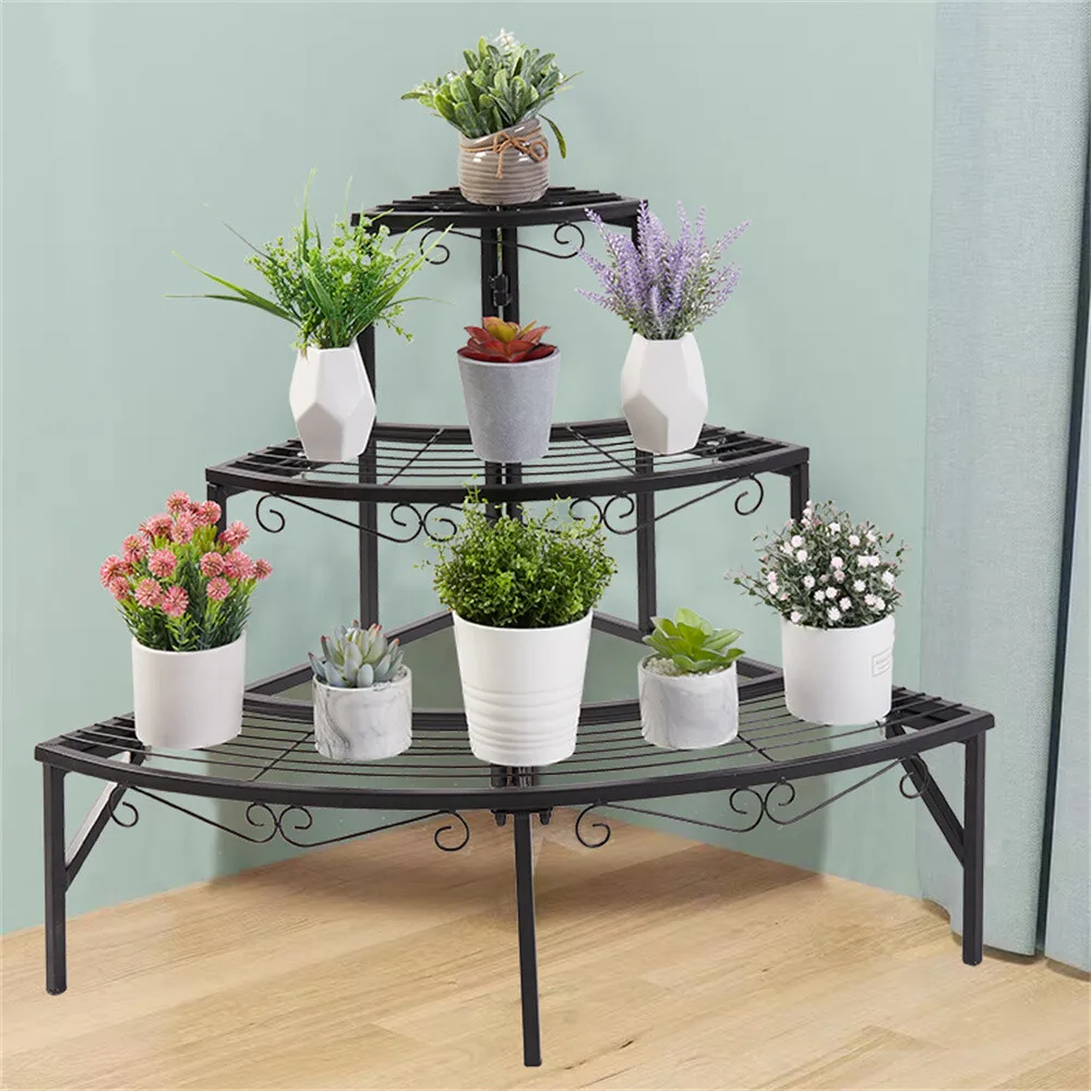 3 Tier Plant Stand Flower Pot Rack Stair-Step Plant Corner Shelf Display Holder
3 Tier Plant Stand Flower Pot Rack Stair-Step Plant Corner Shelf Display Holder