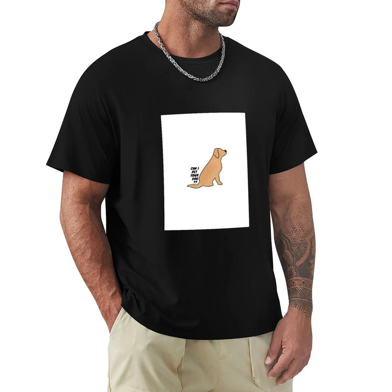 Can I pet your dog T-Shirt Cool Dry Performance T-Shirt
Can I pet your dog T-Shirt Cool Dry Performance T-Shirt