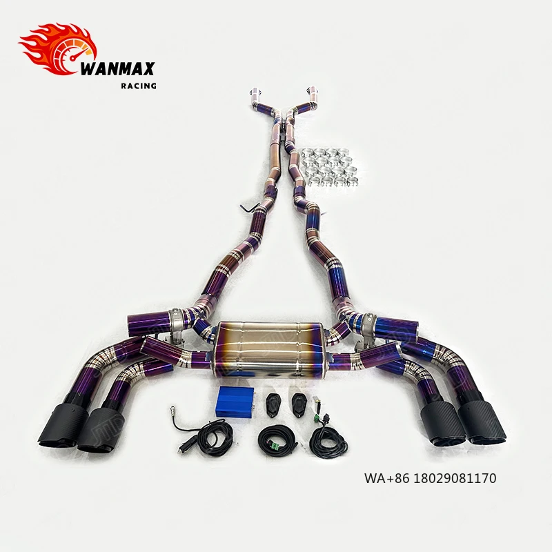 Titanium Alloy Exhaust Pipe Catback for G90 M5-Valved Design V8 Hybrid Performance Sound Enhancement
Titanium Alloy Exhaust Pipe Catback for G90 M5-Valved Design V8 Hybrid Performance Sound Enhancement
