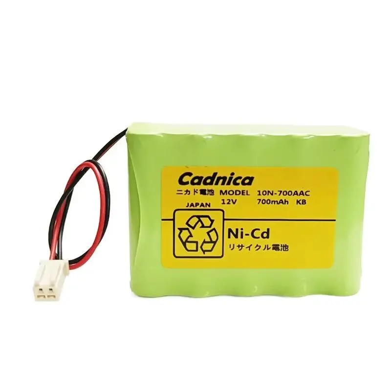 10N-700AAC 12V 700mAh Rechargeable NI-MH Battery Pack
10N-700AAC 12V 700mAh Rechargeable NI-MH Battery Pack