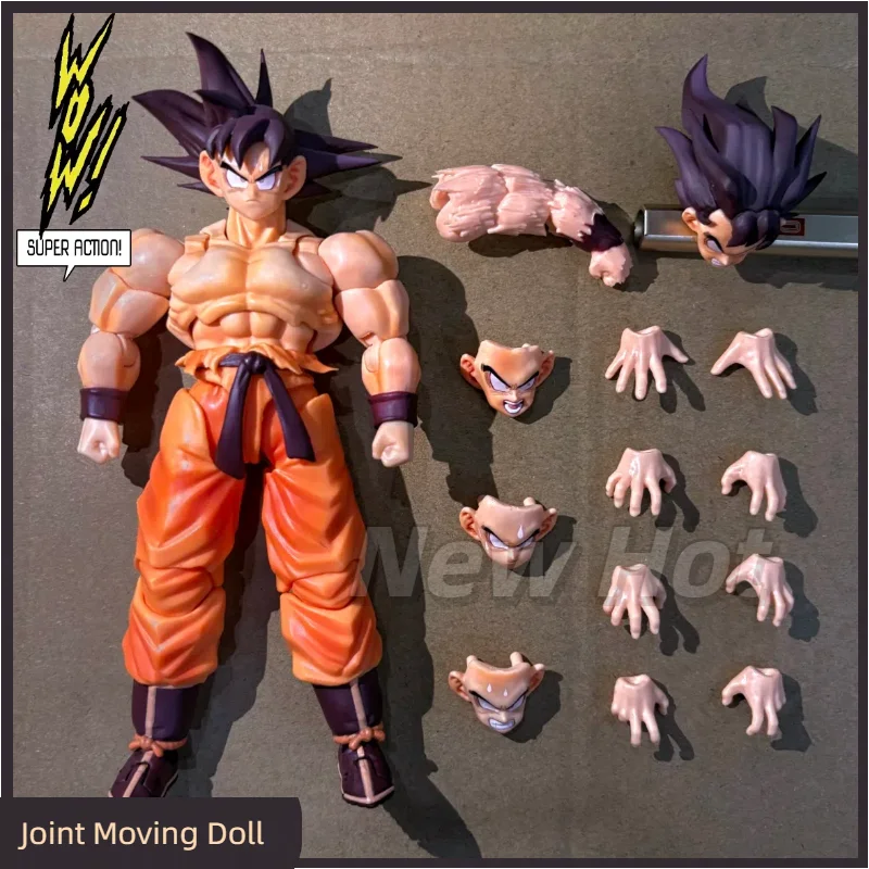 New Wow Action Anime Figures Joint Moving Doll First Duel World King Fist Wukong 1/12 Handheld Model Ornament Collection Toys
New Wow Action Anime Figures Joint Moving Doll First Duel World King Fist Wukong 1/12 Handheld Model Ornament Collection Toys