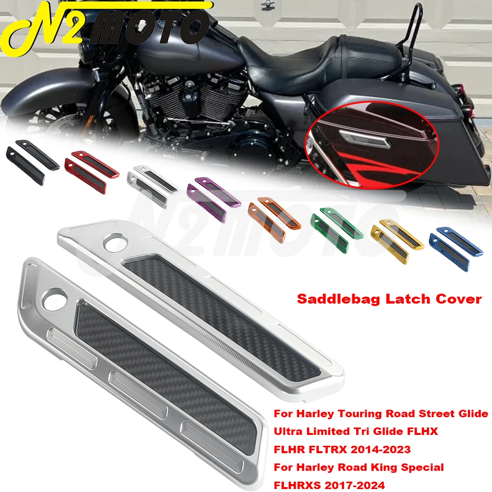 Saddlebag Latch Cover Reflective For Harley Touring Road Street Tri Glide FLHX FLHR FLTRX 2014-23 Road King Special FLHRXS 17-24
Saddlebag Latch Cover Reflective For Harley Touring Road Street Tri Glide FLHX FLHR FLTRX 2014-23 Road King Special FLHRXS 17-24