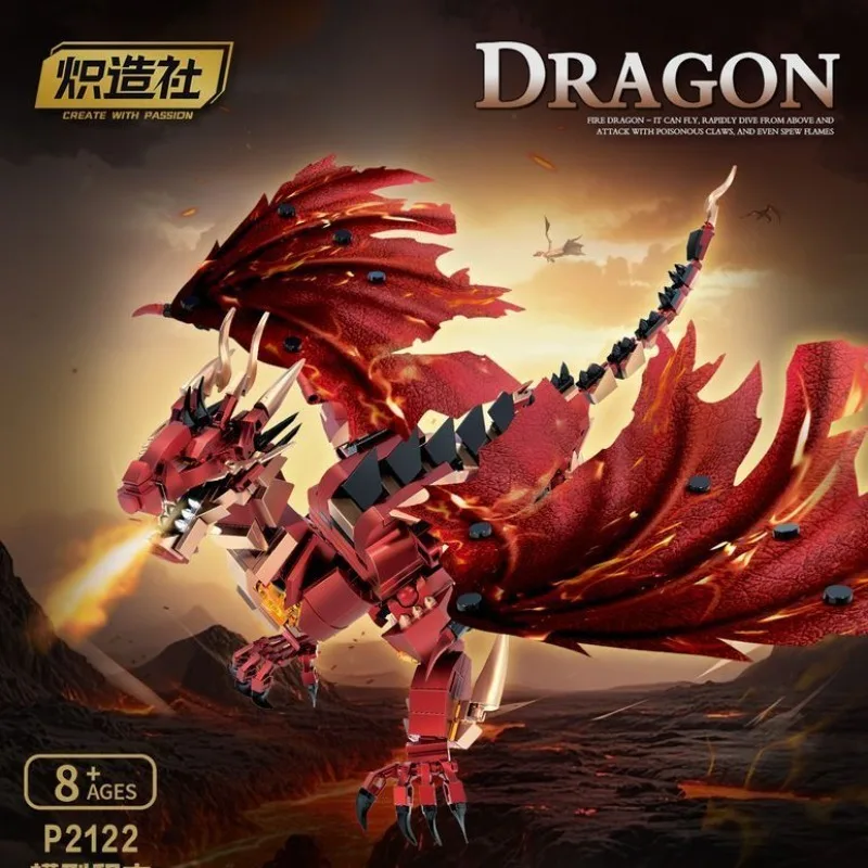 Новый конструктор «Механический огненный дракон»: сборная модель, аниме-мультфильм, декор для рабочего стола, игрушка, подарок для мальчиков и коллекционный предмет
Новый конструктор «Механический огненный дракон»: сборная модель, аниме-мультфильм, декор для рабочего стола, игрушка, подарок для мальчиков и коллекционный предмет