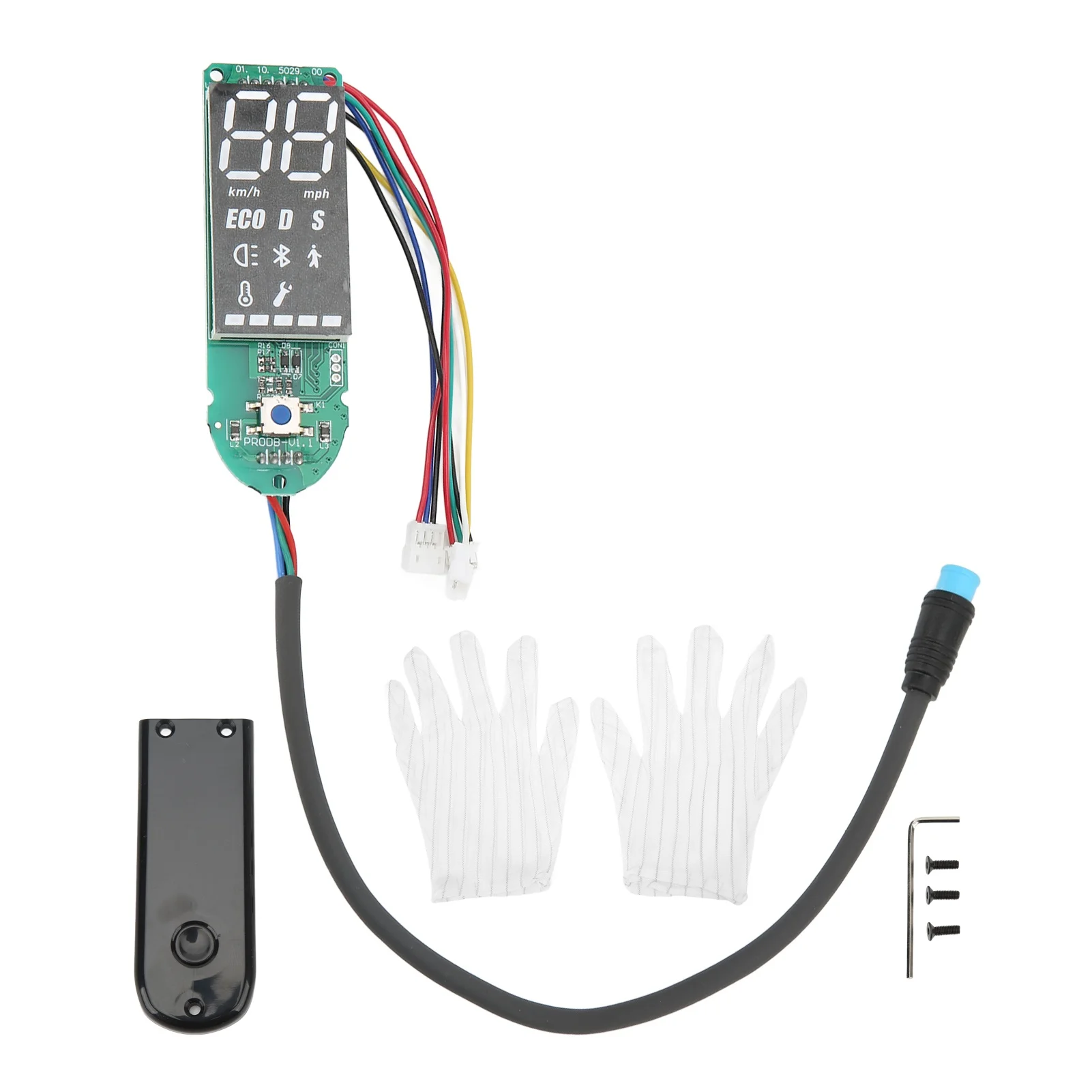 Electric Scooter Circuit Board Contain Screen Cover Scooter Dashboard with Clear Display for Ninebot MAX G30
Electric Scooter Circuit Board Contain Screen Cover Scooter Dashboard with Clear Display for Ninebot MAX G30