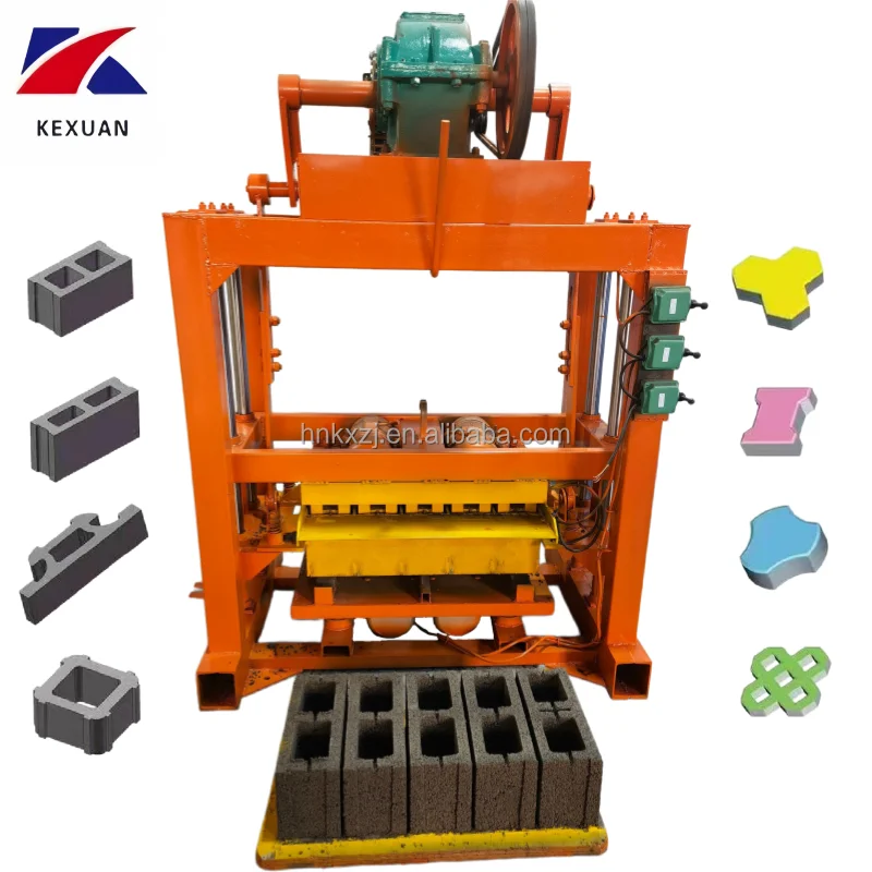 Large Profit Margin 4-40 Brick Making Machine Hot Selling in Guatemala's Using Mineral Powder Block Forming Machine
Large Profit Margin 4-40 Brick Making Machine Hot Selling in Guatemala's Using Mineral Powder Block Forming Machine