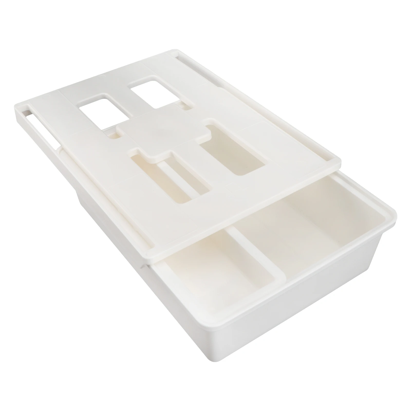 Desk Bottom Storage Box Large Capacity ABS PP Hidden Drawer Cover ganizer Stationery Jewelry Bra Files Keeper Practical
Desk Bottom Storage Box Large Capacity ABS PP Hidden Drawer Cover ganizer Stationery Jewelry Bra Files Keeper Practical