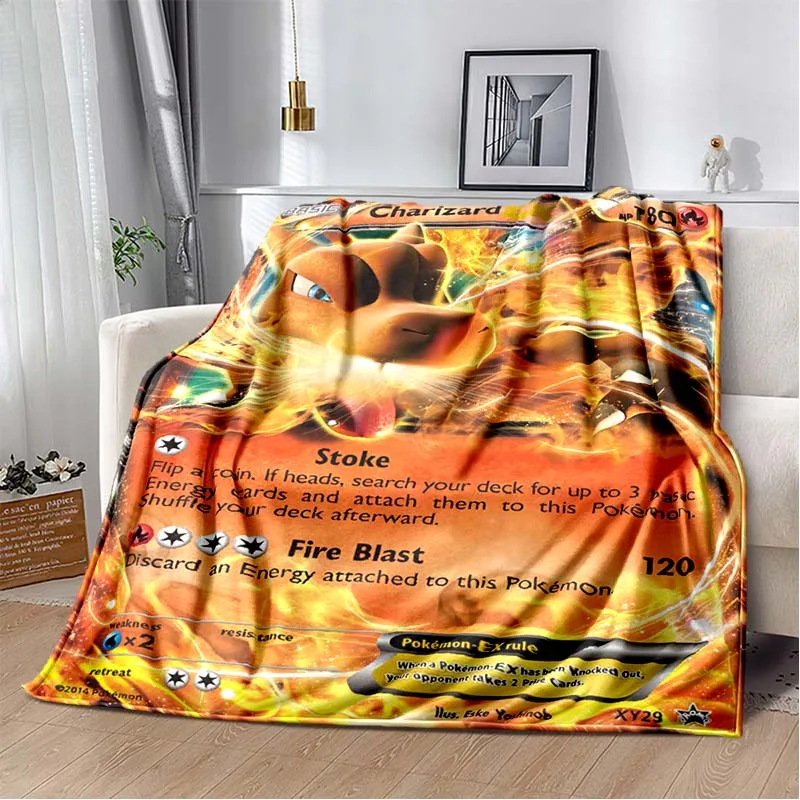 HD Cartoon Pokemon Card Printed Velvet Blanket Home Flannel Sofa Bed Children's Warm Gift Portable Office Hotel Nap Blanket
HD Cartoon Pokemon Card Printed Velvet Blanket Home Flannel Sofa Bed Children's Warm Gift Portable Office Hotel Nap Blanket