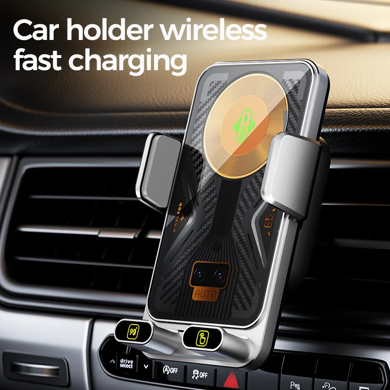 X18 Car Phone Holder Car Wireless Charging
X18 Car Phone Holder Car Wireless Charging