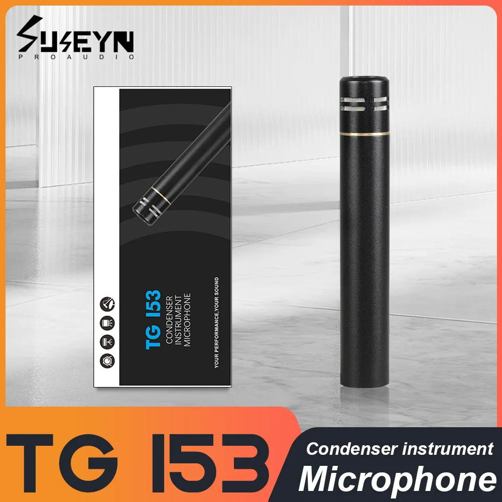 BYD7 TG-I53 /Tom Snare Drum Microphone (Metal) Cardioid Mic For Drum Instrument Music Pick Up
BYD7 TG-I53 /Tom Snare Drum Microphone (Metal) Cardioid Mic For Drum Instrument Music Pick Up