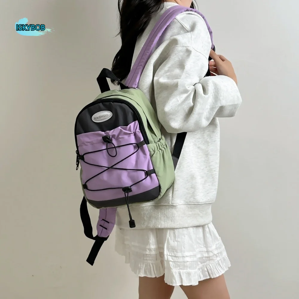 Japanese Style Lightweight Backpack Large Capacity Solid Color Nylon Shoulder Bags College Versatile Student Schoolbag Unisex
Japanese Style Lightweight Backpack Large Capacity Solid Color Nylon Shoulder Bags College Versatile Student Schoolbag Unisex