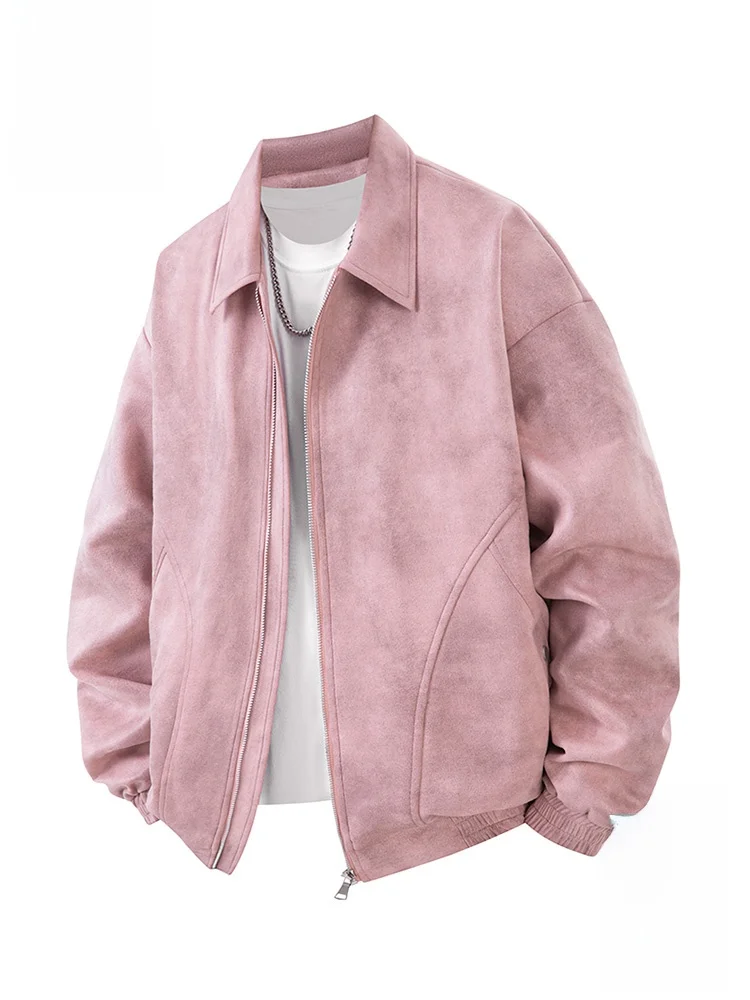 Мужская осенняя куртка в американском ретро-стиле из замши, модная брендовая верхняя одежда премиум-класса, свободный крой, длинный рукав, на молнии
Мужская осенняя куртка в американском ретро-стиле из замши, модная брендовая верхняя одежда премиум-класса, свободный крой, длинный рукав, на молнии