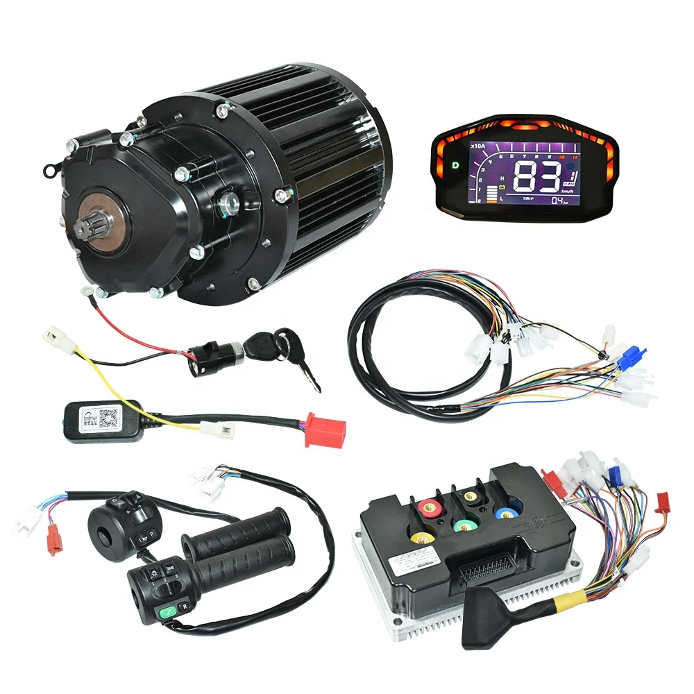 QS138 90h V3 1:2.35 Gearbox Spline Shaft PMSM Motor 4000w Heavy-duty Electric Mid Drive Kit For Electric Motorcycle Conversion
QS138 90h V3 1:2.35 Gearbox Spline Shaft PMSM Motor 4000w Heavy-duty Electric Mid Drive Kit For Electric Motorcycle Conversion
