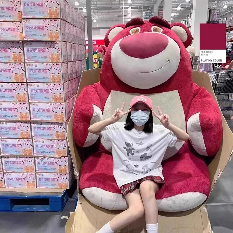 120cm Large Big Size Disney Lotso Cartoon Anime Plush Stuffed Doll Room Kawai Plushies Pillow Ornaments Children's Holiday Gifts
120cm Large Big Size Disney Lotso Cartoon Anime Plush Stuffed Doll Room Kawai Plushies Pillow Ornaments Children's Holiday Gifts