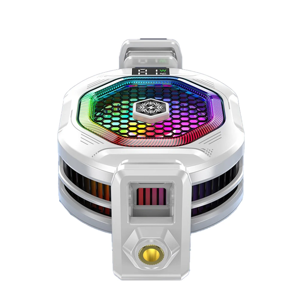 NEW TH12 Pro Mobile Cooler Magnetic/Back-clip Ice Cooling Radiator Digital Display RGB Light Gaming Temperature Control
NEW TH12 Pro Mobile Cooler Magnetic/Back-clip Ice Cooling Radiator Digital Display RGB Light Gaming Temperature Control