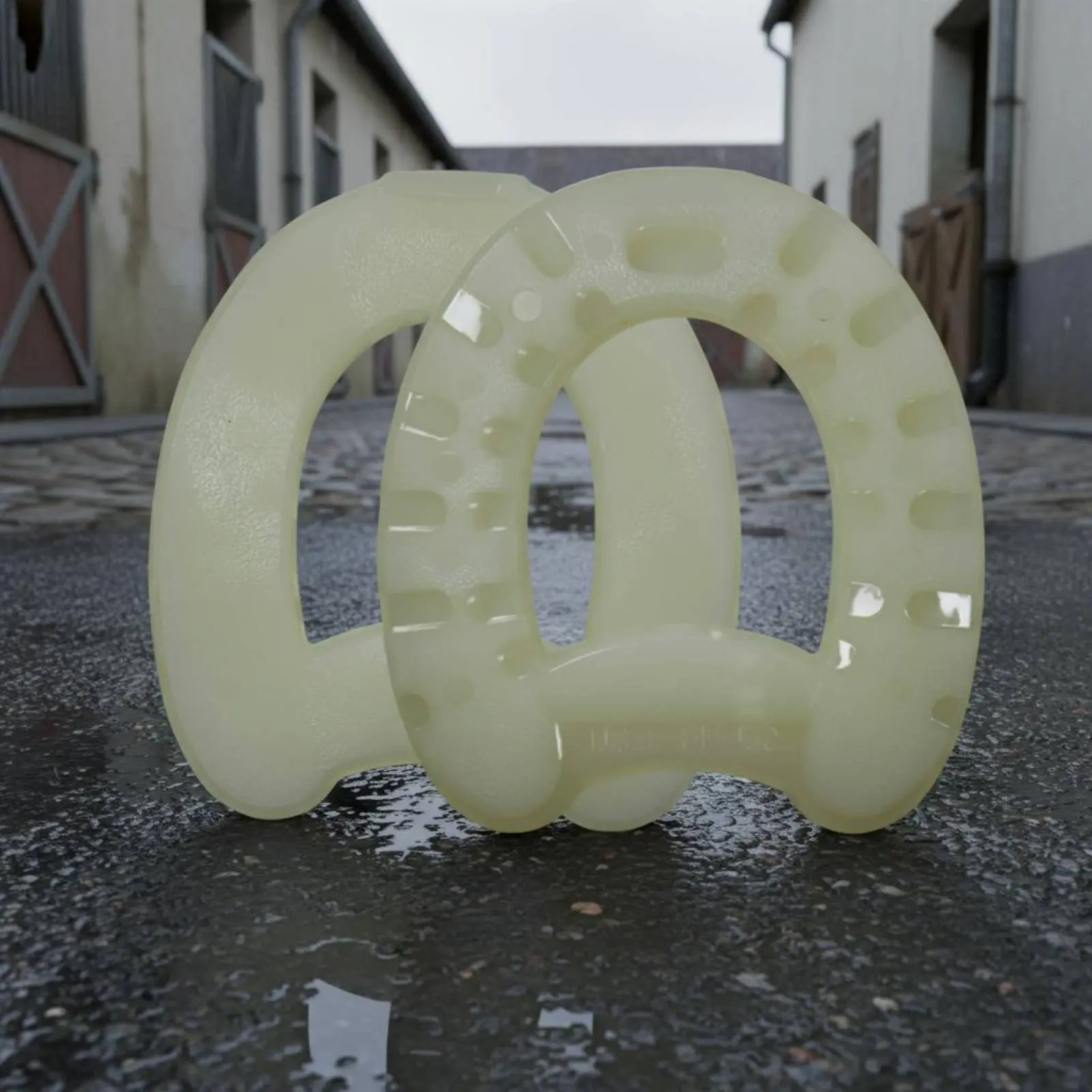 2 Pieces Anti-Slip Horseshoe Wear-Resistant Plastic Horseshoe for Outdoor
2 Pieces Anti-Slip Horseshoe Wear-Resistant Plastic Horseshoe for Outdoor