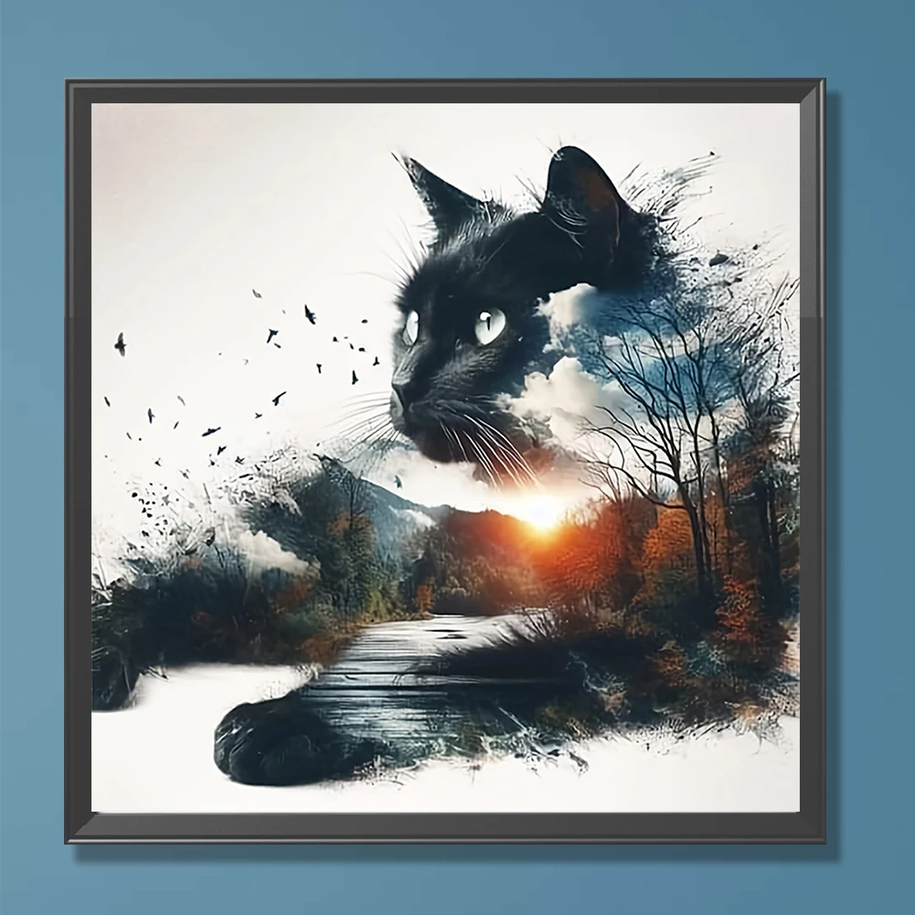 Black Cat DIY by Numbers on Canvas 40x40cm Without Frame Painting by Numbers for Adults Beginners Home Wall Art Decor
Black Cat DIY by Numbers on Canvas 40x40cm Without Frame Painting by Numbers for Adults Beginners Home Wall Art Decor