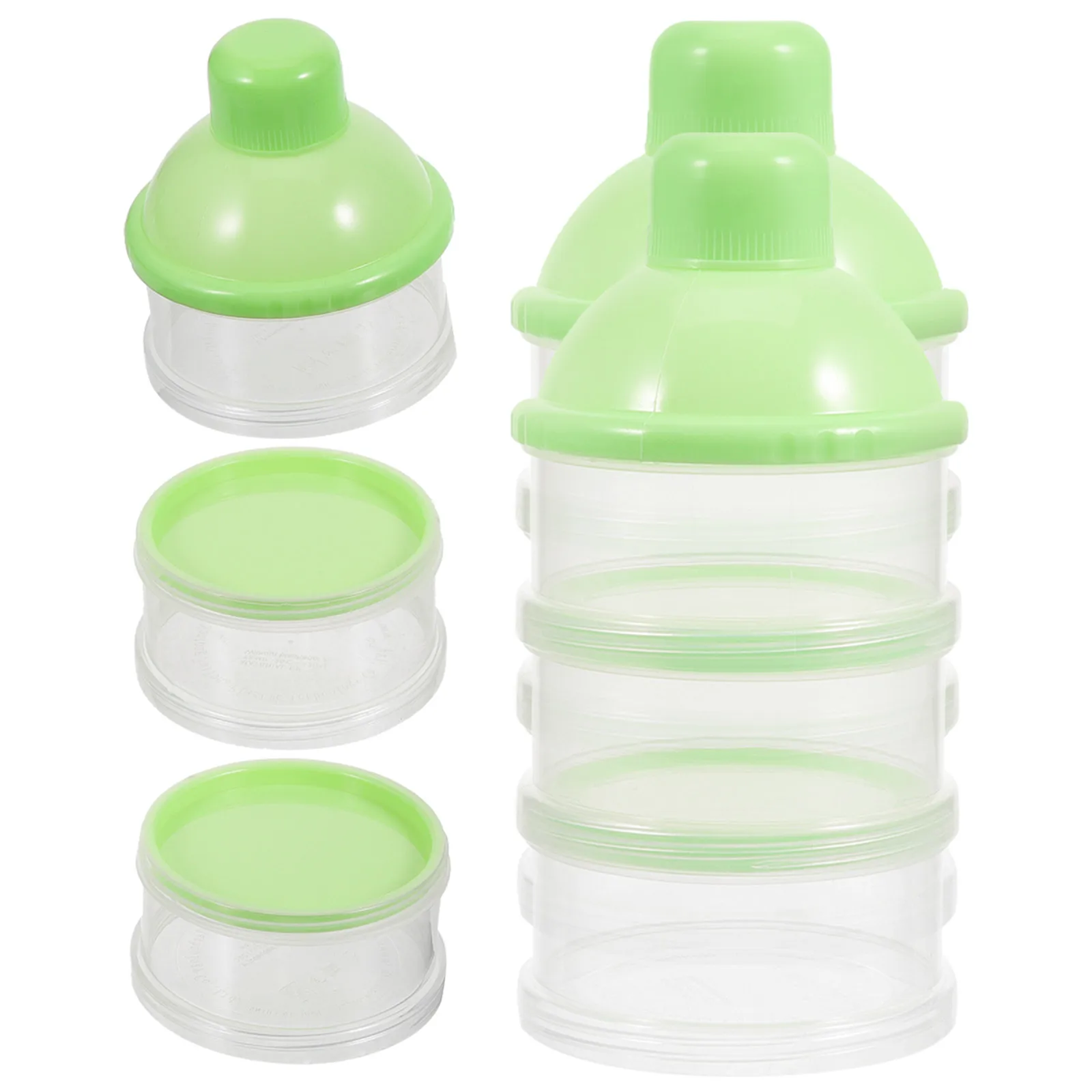 3pcs Milk Powder Storage Box Container Travel Portable Baby Protein Green 3 Layers Stackable Dispenser Safe Healthy
3pcs Milk Powder Storage Box Container Travel Portable Baby Protein Green 3 Layers Stackable Dispenser Safe Healthy