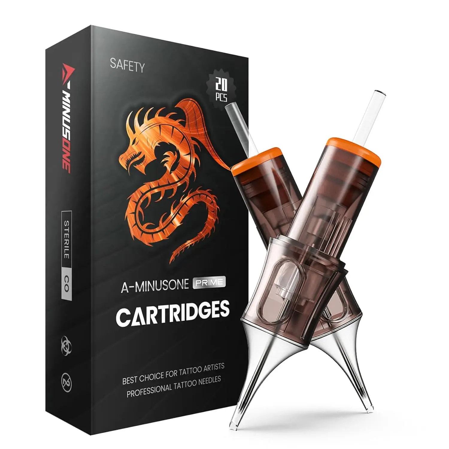 20 Pcs 1207RL Disposable Tattoo Needle Cartridges, Round Liner with Safety Membrane for Artists
20 Pcs 1207RL Disposable Tattoo Needle Cartridges, Round Liner with Safety Membrane for Artists