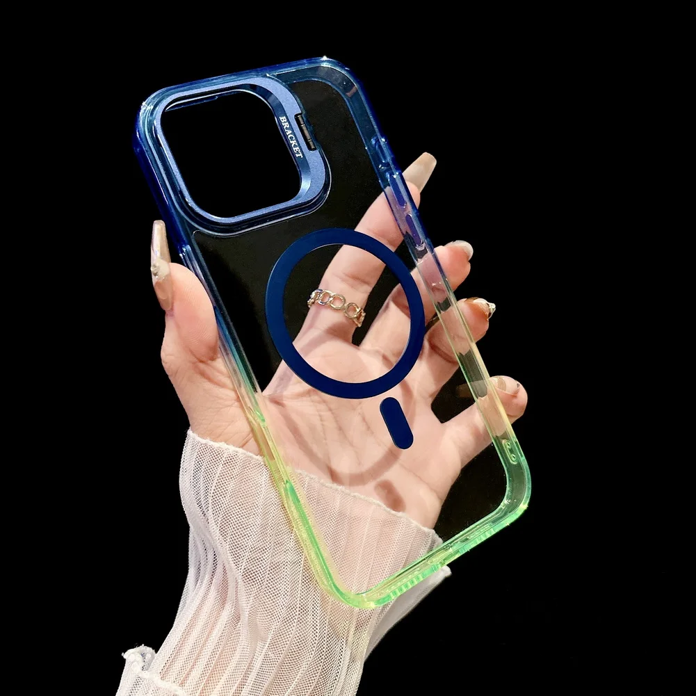 Чехол-подставка с магнитным кольцом для объектива для iPhone 17 Pro Max 17 Air 16e 16 15 14 13 Pro, встроенный защитный чехол с градиентом
Чехол-подставка с магнитным кольцом для объектива для iPhone 17 Pro Max 17 Air 16e 16 15 14 13 Pro, встроенный защитный чехол с градиентом