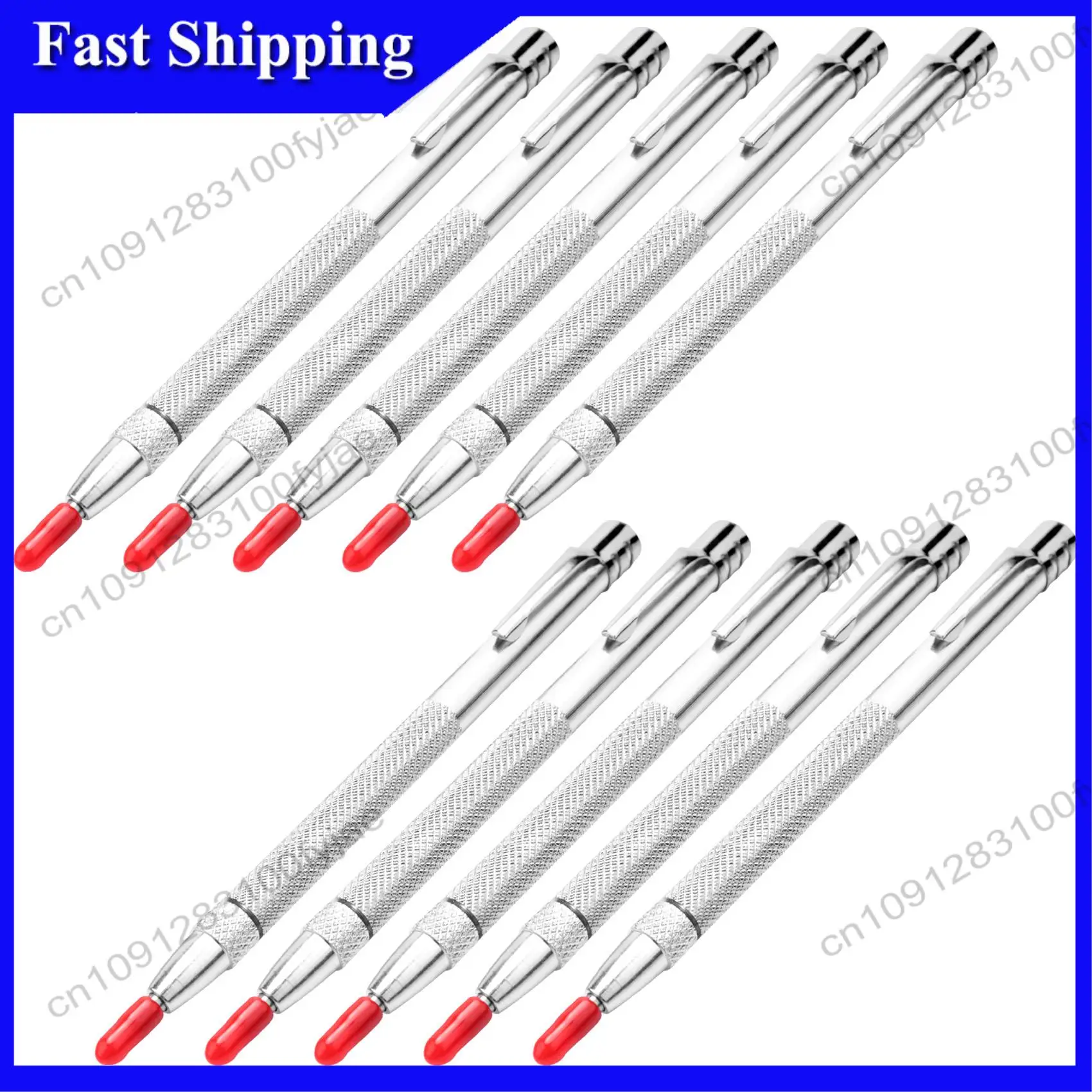 -X07A 10 Pieces Tungsten Carbide Scriber With Magnet Aluminium Etching Engraving Pen With Clip For Ceramics Glass Marble
-X07A 10 Pieces Tungsten Carbide Scriber With Magnet Aluminium Etching Engraving Pen With Clip For Ceramics Glass Marble