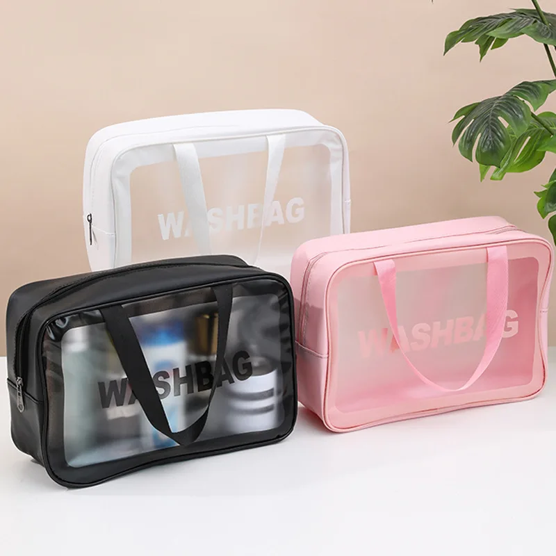 Portable Travel Wash Bag Female Transparent Waterproof Makeup Pouch Wet-dry Separation Big Capacity Fitness Swimming Essentials
Portable Travel Wash Bag Female Transparent Waterproof Makeup Pouch Wet-dry Separation Big Capacity Fitness Swimming Essentials