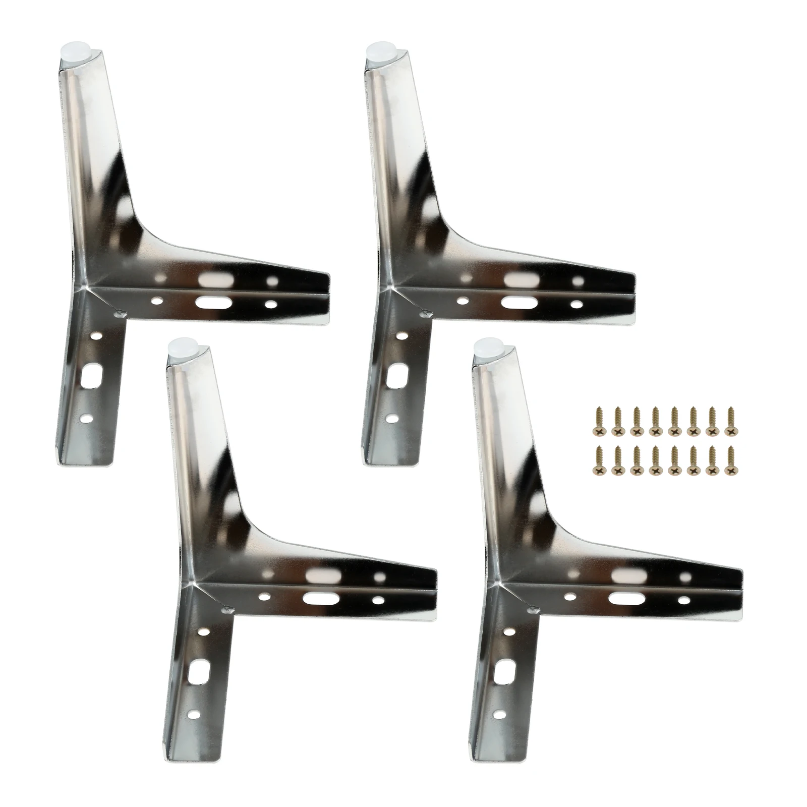 4pcs Sofa Legs Solid Iron Cabinet Feet 3-pronged Foot Heavy Duty Lifting Furniture Couch Coffee Table TV Chest 12.5x12.5x15cm
4pcs Sofa Legs Solid Iron Cabinet Feet 3-pronged Foot Heavy Duty Lifting Furniture Couch Coffee Table TV Chest 12.5x12.5x15cm