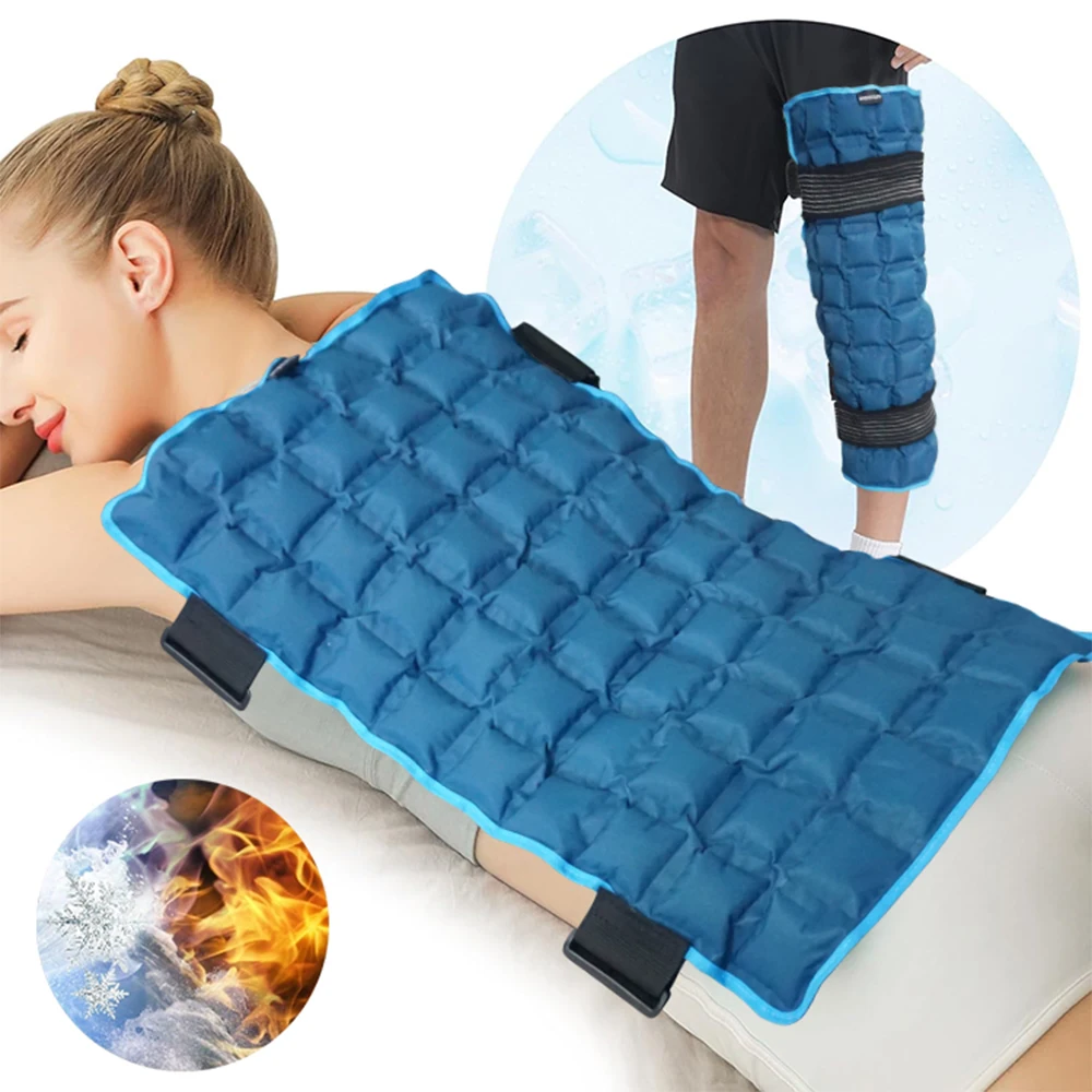 Self-absorbing Water Knee Ice Pad 58*35cm Hot & Cold Compress Heated Leg Back Waist Neck Shoulder Knee Brace Pad Ice Packs
Self-absorbing Water Knee Ice Pad 58*35cm Hot & Cold Compress Heated Leg Back Waist Neck Shoulder Knee Brace Pad Ice Packs