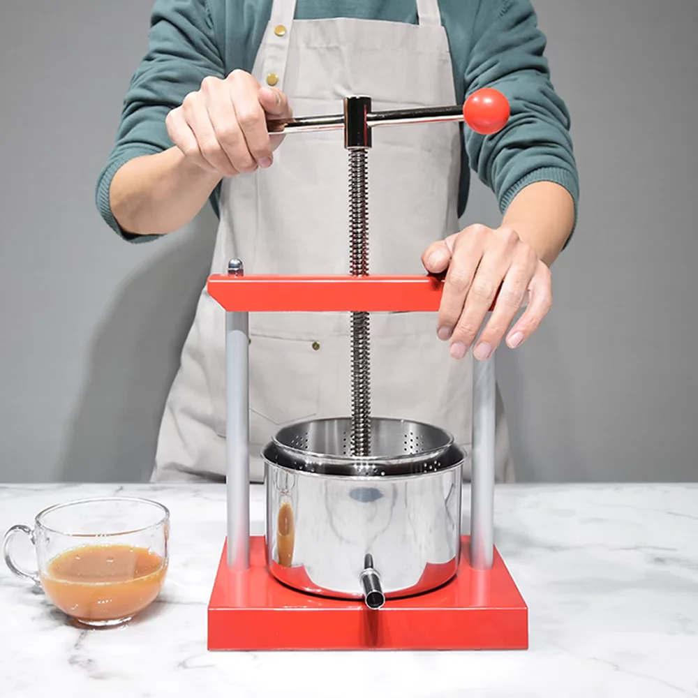 3L Manual Fruit Press Stainless Steel Household Manual Squeezer Cider Vegetables Juice Extractor for Home Kitchen
3L Manual Fruit Press Stainless Steel Household Manual Squeezer Cider Vegetables Juice Extractor for Home Kitchen
