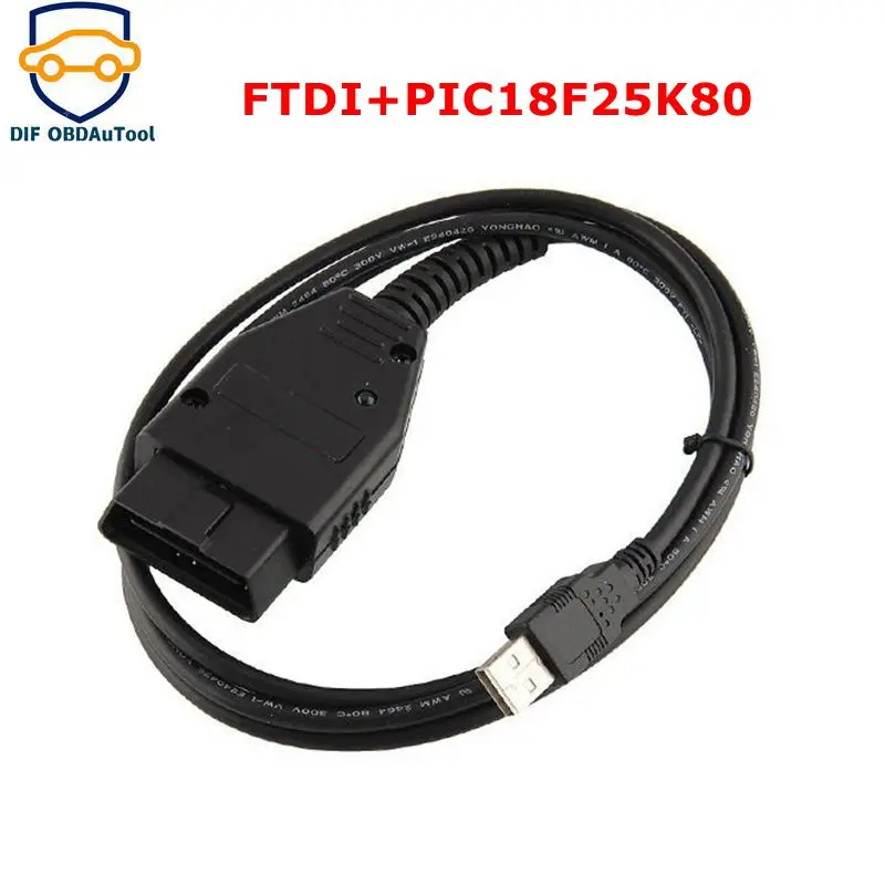 OBD2 Diagnostic Interface Cable For VAG K+CAN Commander 1.4 with FTDI FT232RL PIC18F258 Chip for VW/AUDI/SKODA/SEAT
OBD2 Diagnostic Interface Cable For VAG K+CAN Commander 1.4 with FTDI FT232RL PIC18F258 Chip for VW/AUDI/SKODA/SEAT