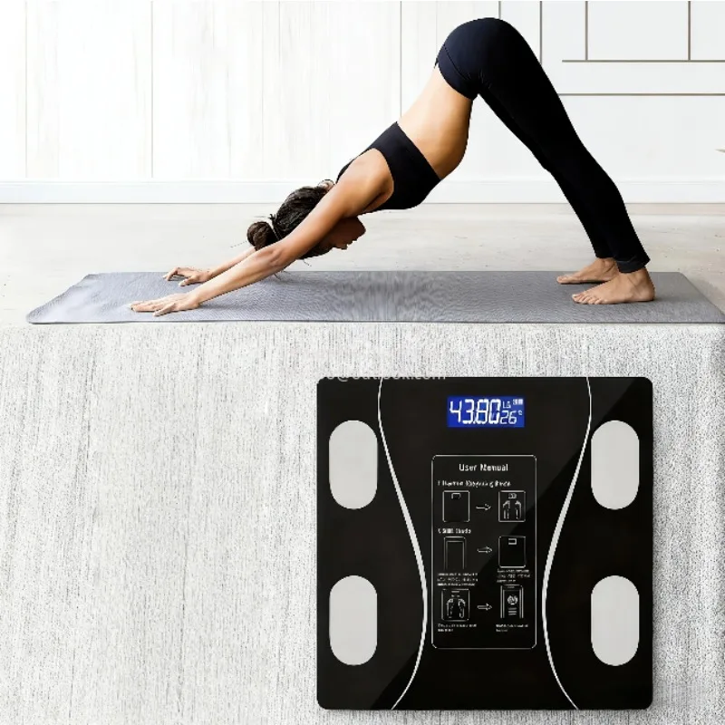 Digital Bathroom Scale 396lb/180kg, HD LCD Display with Temperature, Extra-Wide Platform, High Precision for Home Use
Digital Bathroom Scale 396lb/180kg, HD LCD Display with Temperature, Extra-Wide Platform, High Precision for Home Use