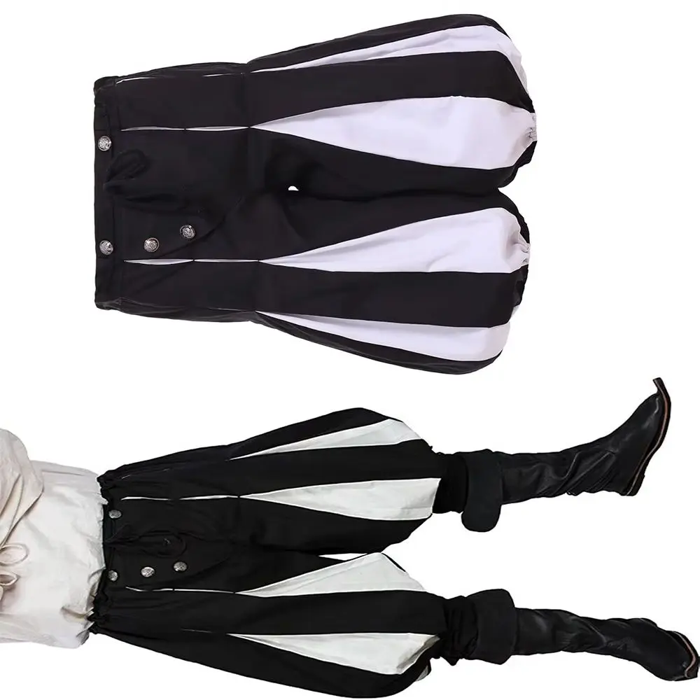 Medieval Pirate Shorts Costume Men's Tudor Royal Lantern Pants Renaissance Party Gown
Medieval Pirate Shorts Costume Men's Tudor Royal Lantern Pants Renaissance Party Gown