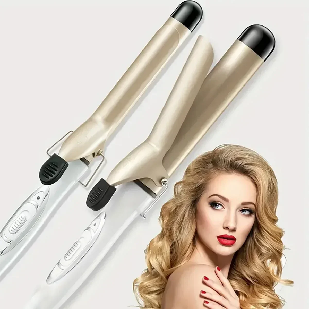 1PC - Multi-Size Hair Curler - Create 8+ Hairstyles with 25mm Tight Curls or 32mm Loose Waves Instantly
1PC - Multi-Size Hair Curler - Create 8+ Hairstyles with 25mm Tight Curls or 32mm Loose Waves Instantly