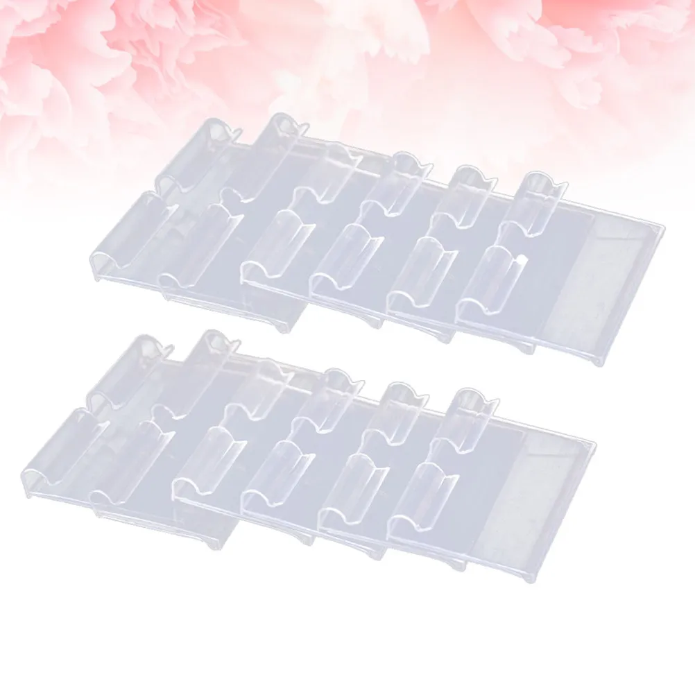 50Pcs Transparent Price Tags Made of Premium PVC Material Easy Clip on Shelf for Supermarket Mall Boutique Store
50Pcs Transparent Price Tags Made of Premium PVC Material Easy Clip on Shelf for Supermarket Mall Boutique Store