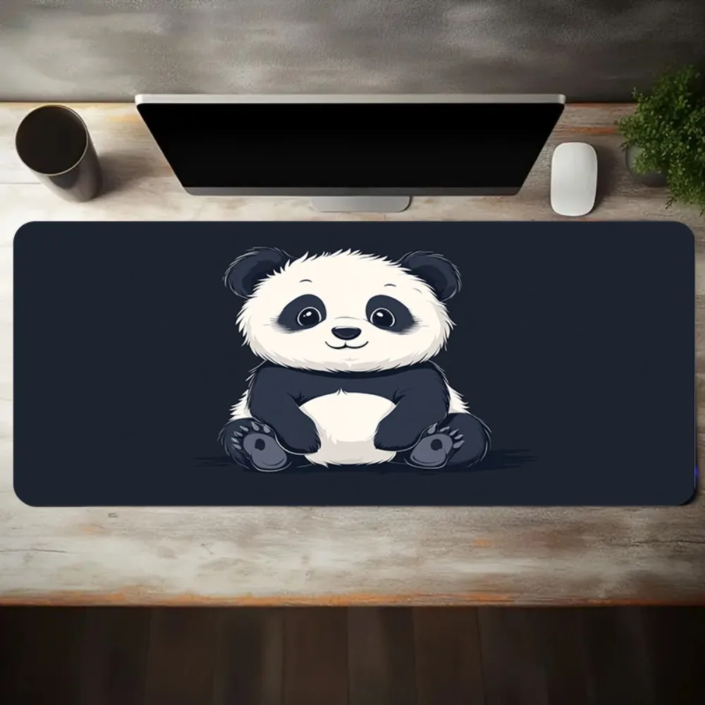 With cute panda cartoon design, anti-slip and washable rubber base office desk pad mousepad profissional escritorio accesorios
With cute panda cartoon design, anti-slip and washable rubber base office desk pad mousepad profissional escritorio accesorios
