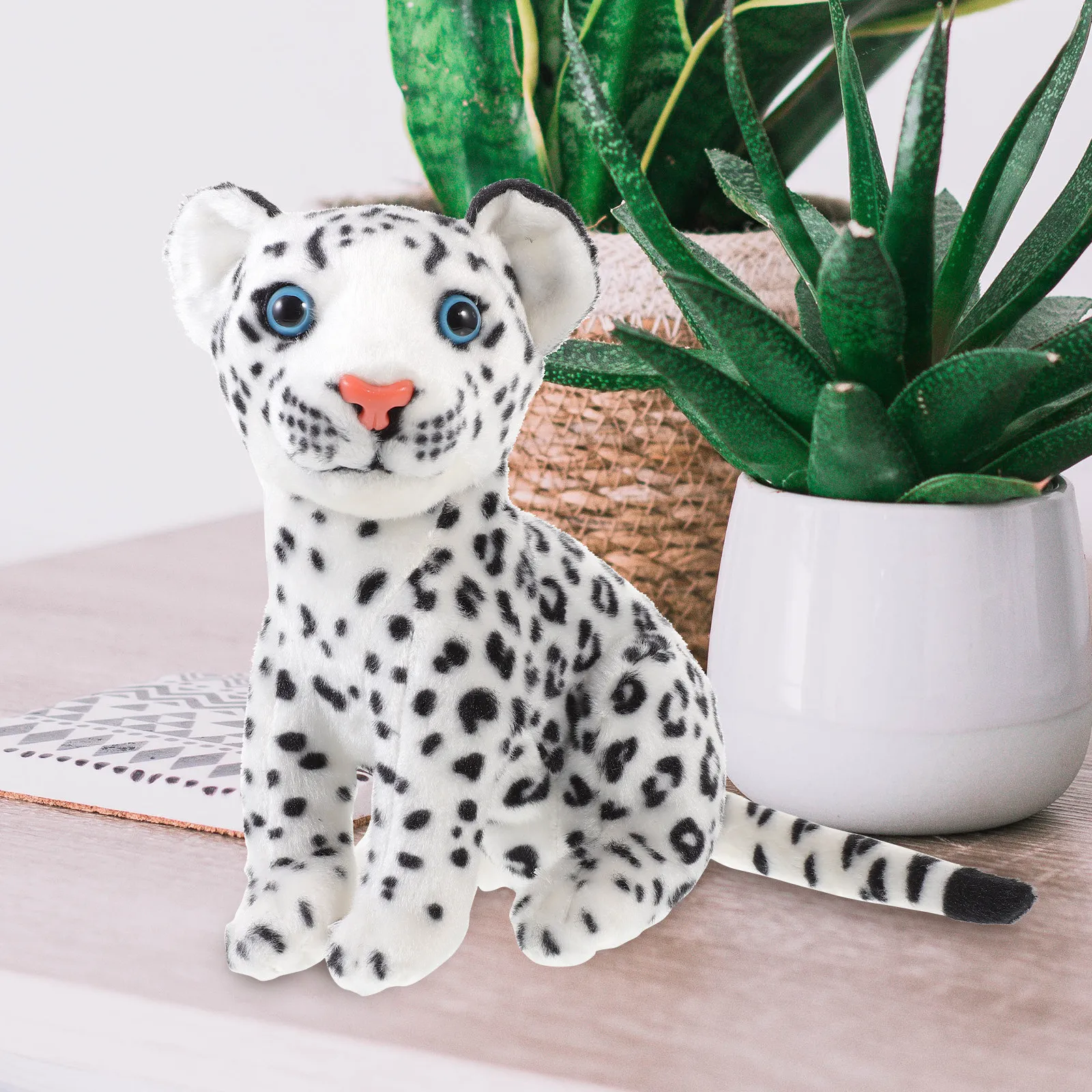 Adorable Cartoon Snow Leopard Stuffed Animal Soft Huggable Bedroom Sofa Car Decor Cute Aesthetic Home Decor Gift for Teens Kids
Adorable Cartoon Snow Leopard Stuffed Animal Soft Huggable Bedroom Sofa Car Decor Cute Aesthetic Home Decor Gift for Teens Kids