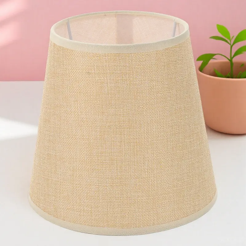 Fabric Lamp Shade Linen Lampshade Lightweight Simple Color Table Desk Lamp Shade Replacement Household Bedroom Living Room Study
Fabric Lamp Shade Linen Lampshade Lightweight Simple Color Table Desk Lamp Shade Replacement Household Bedroom Living Room Study