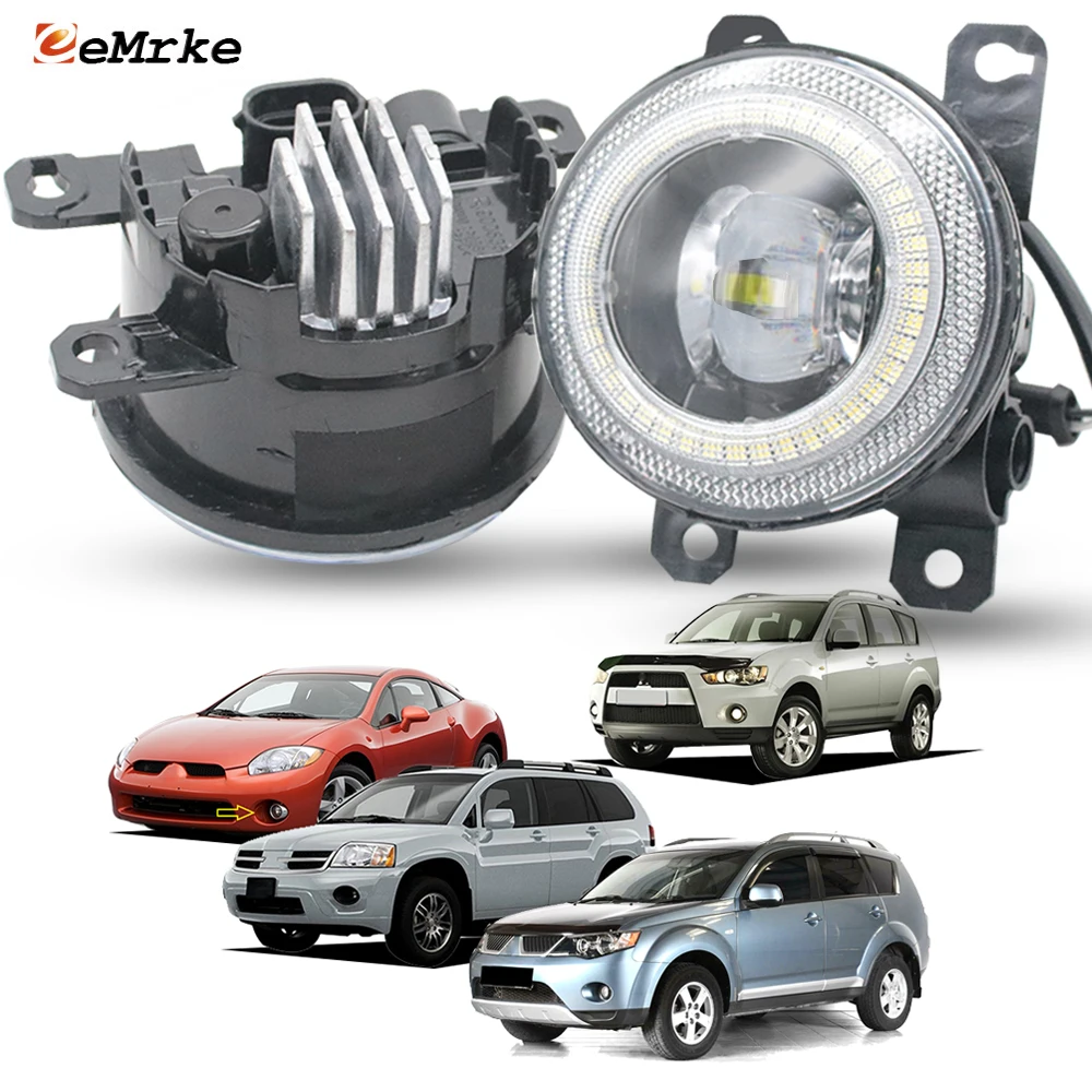 Для Mitsubishi Outlander 2 3 Endeavour Eclipse ASX RVR L200 Замените галогенные противотуманные фары Обновление светодиодных противотуманных фар 30 Вт Добавить Angel Eye DRL
Для Mitsubishi Outlander 2 3 Endeavour Eclipse ASX RVR L200 Замените галогенные противотуманные фары Обновление светодиодных противотуманных фар 30 Вт Добавить Angel Eye DRL