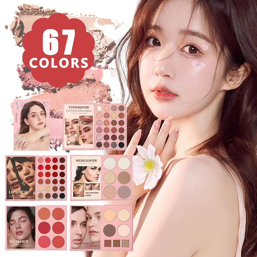 67 Colors Eyeshadow Palette Book Glitter Concealer Eyes Pigment Cosmetic Professional Makeup For Face Makeup Cute Cartoon F2W5
67 Colors Eyeshadow Palette Book Glitter Concealer Eyes Pigment Cosmetic Professional Makeup For Face Makeup Cute Cartoon F2W5