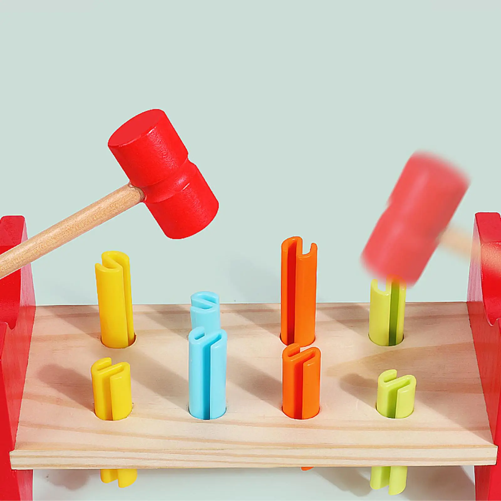 Bench Wooden Toy Hand Eye Coordination Montessori for Birthday Gift
Bench Wooden Toy Hand Eye Coordination Montessori for Birthday Gift