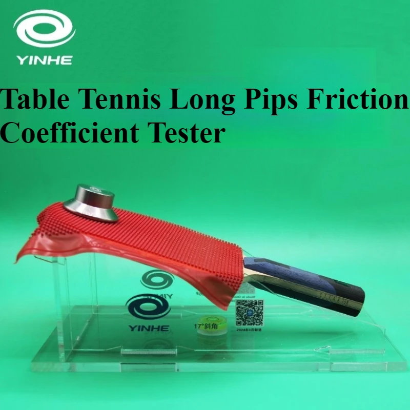 YINHE Table Tennis Long Pimples Friction Coefficient Tester & Pips Compliance Test Equipment - Professional Approved
YINHE Table Tennis Long Pimples Friction Coefficient Tester & Pips Compliance Test Equipment - Professional Approved