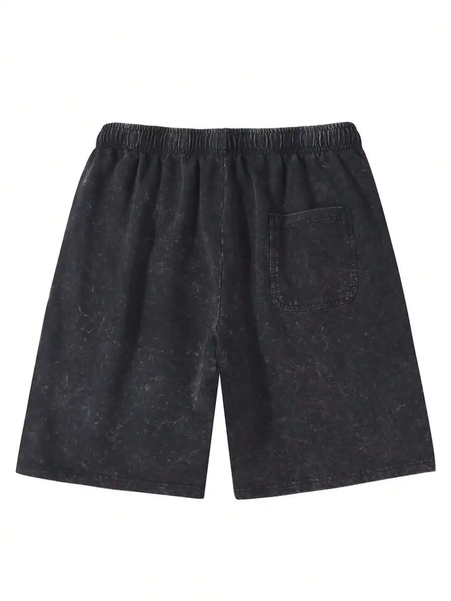 Washed Cotton Shorts Men Casual Streetwear Elastic Waist Loose Fit Summer
Washed Cotton Shorts Men Casual Streetwear Elastic Waist Loose Fit Summer