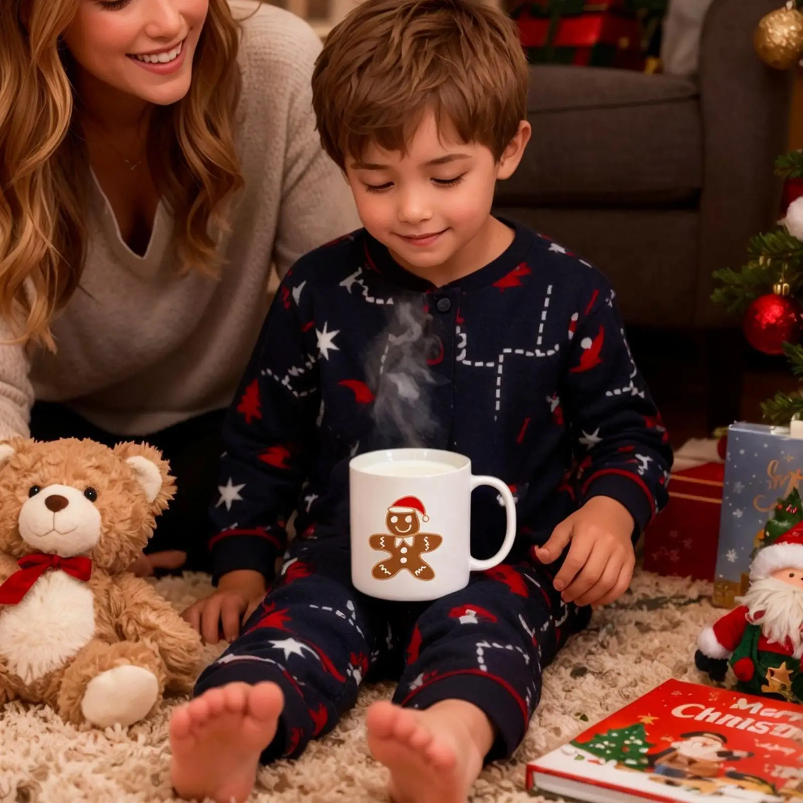 Gingerbread Coffee Mug Festive Ceramic Cute Christmas Drinking Cup Gingerbread Man Christmas Coffee Mug For Hot Chocolate Milk
Gingerbread Coffee Mug Festive Ceramic Cute Christmas Drinking Cup Gingerbread Man Christmas Coffee Mug For Hot Chocolate Milk